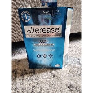 NEW AllerEase Waterproof Mattress Protector Stain Protection Full Size Allergen
